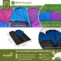 Offres 🤩 Camping Skandika Skandika Dundee Sac De Couchage Couverture (zip À Gauche) NOIR 😉 -Outsunny Shop dc745e3c553d4d109003fe785e5a2bd1
