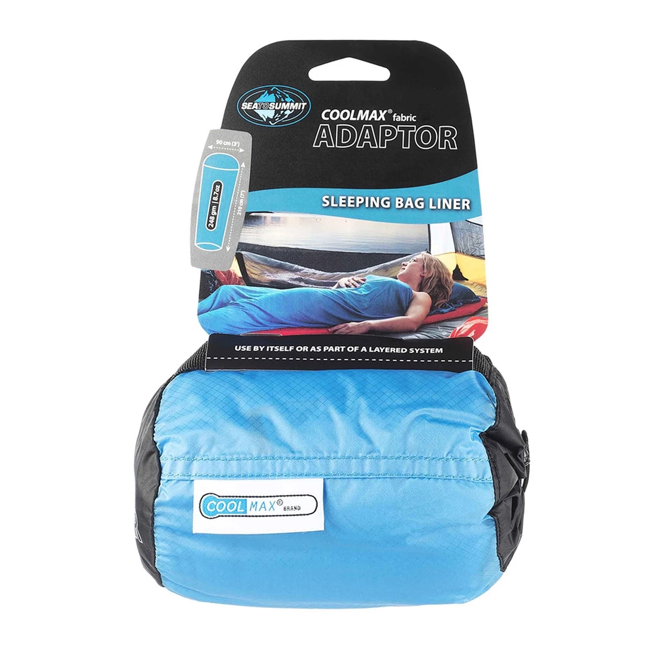 Bon marché ✔️ Camping Sea To Summit Sea To Summit Adaptor Coolmax Traveller Liner MULTICOLORE 🎁 2 Bon marché ✔️ Camping Sea To Summit Sea To Summit Adaptor Coolmax Traveller Liner MULTICOLORE 🎁 – Image 2