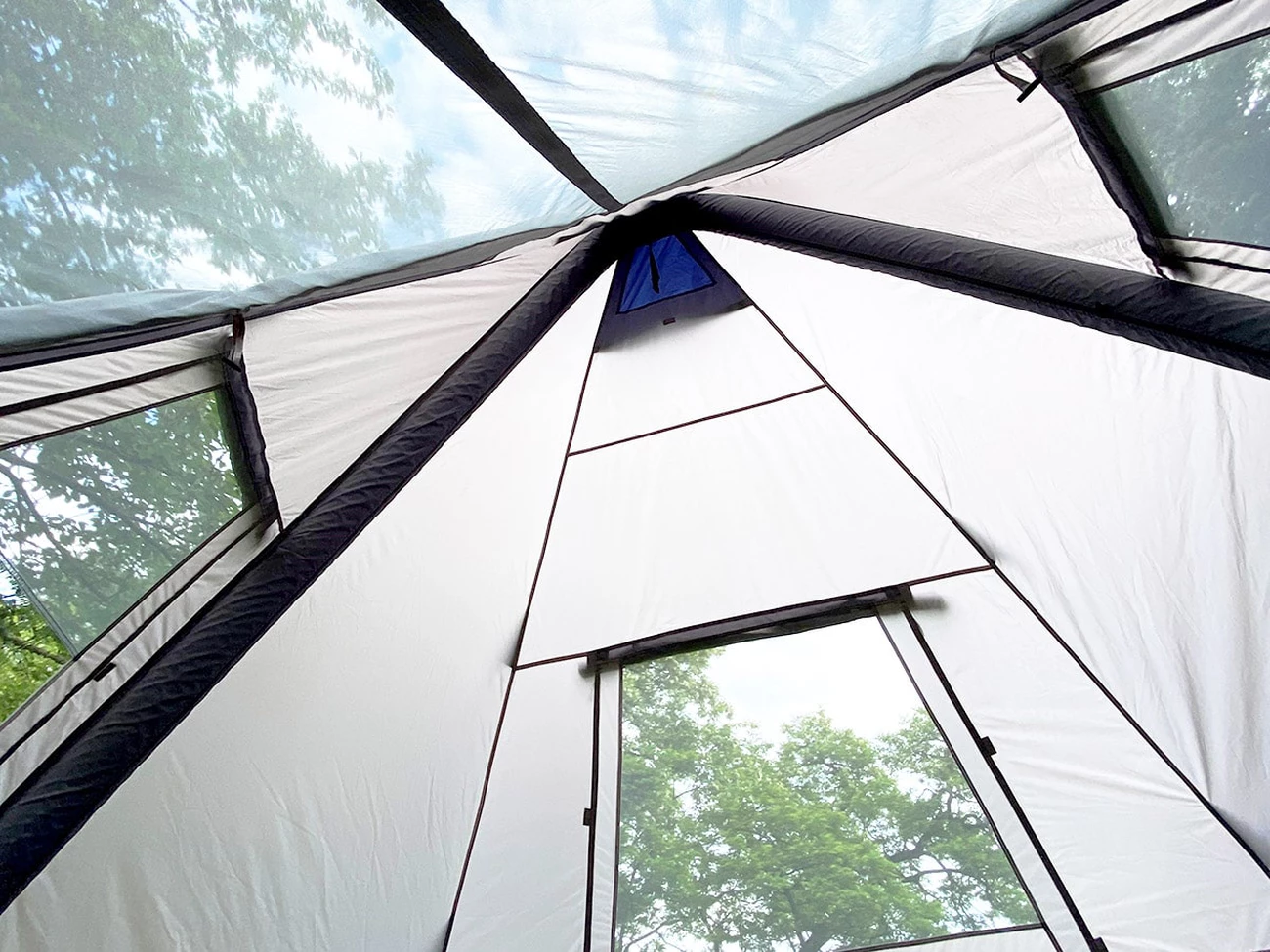 Nouveau 😀 Camping Skandika Tente Tipi Gonflable Tipii Elev Air 😉 2 Nouveau 😀 Camping Skandika Tente Tipi Gonflable Tipii Elev Air 😉 – Image 2