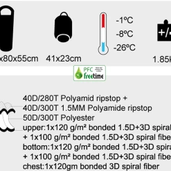 Bon marché ❤️ Randonnée Freetime Micropak Hcs - Sac De Couchage De 1 À 4 Saisons-zip Droit - Freetime ✨ 5 Bon marché ❤️ Randonnée Freetime Micropak Hcs - Sac De Couchage De 1 À 4 Saisons-zip Droit - Freetime ✨ -Outsunny Shop e614f06336a54d34b173f757be067eef