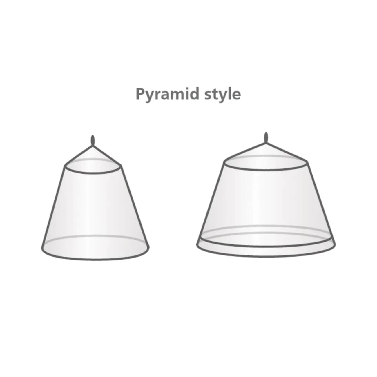 De gros ❤️ Outdoor Travelsafe Travelsafe Moustiquaire Pyramide Pour 2 Personnes ⌛ 2 De gros ❤️ Outdoor Travelsafe Travelsafe Moustiquaire Pyramide Pour 2 Personnes ⌛ – Image 2