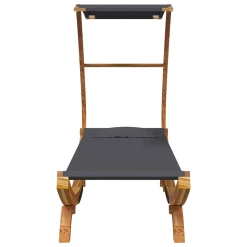 Le moins cher 🔔 Jeux De Plein Air Vidaxl Vidaxl Hamac Avec Auvent 100x194 Cm Bois Courbé Massif Anthracite 💯 -Outsunny Shop f50b96ab3c524d4aaff9c30d43ef592e