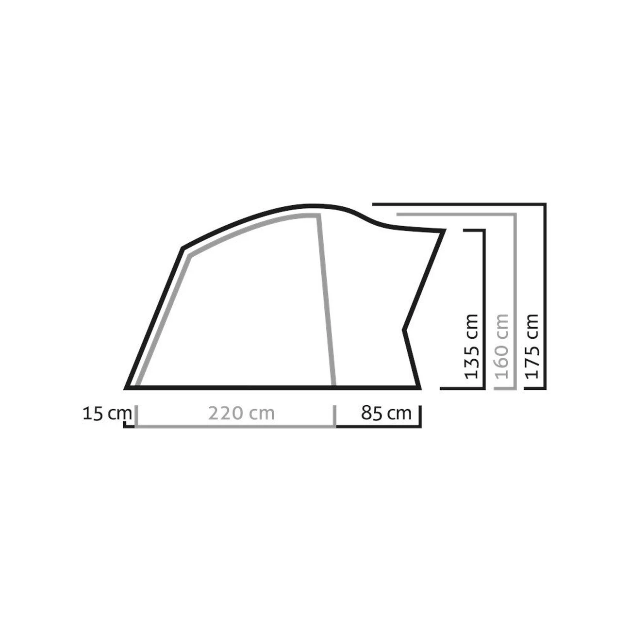 Sortie 🎁 Montagne Salewa Salewa Alpine Hut Iv Tent 🤩 3 Sortie 🎁 Montagne Salewa Salewa Alpine Hut Iv Tent 🤩 – Image 3